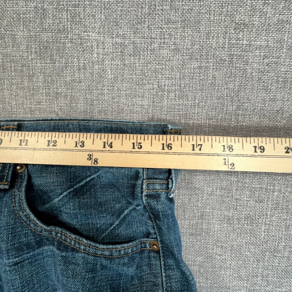 Vintage Y2K Levis 501 Original Jeans Men 32x30 (Fits 31x30) Blue Fade Whiskering - Picture 4 of 12